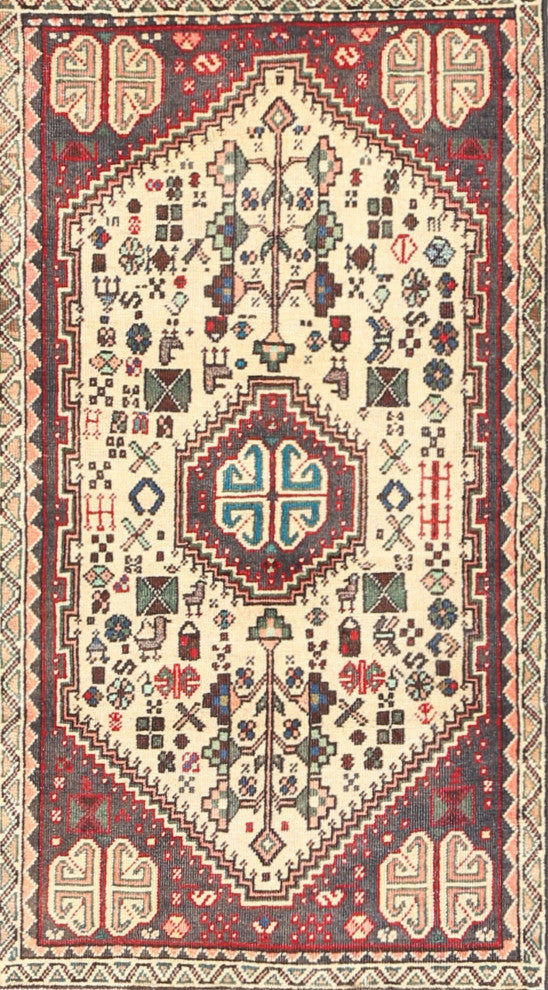 Ahgly Company Indoor Rectangle Traditional Area Rugs, 2' x 5'