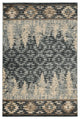 8'X10' Slate Blue Machine Woven Pinegrove Lodge Indoor Area Rug