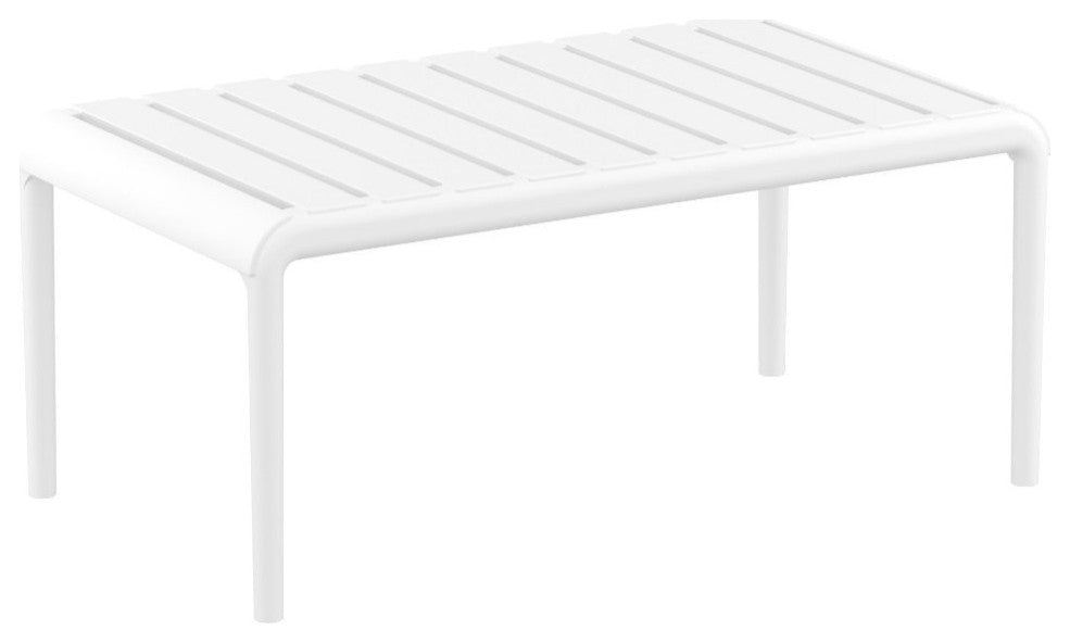 Paris Outdoor Coffee Table White
