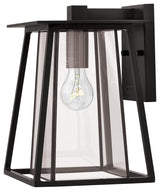 Hinkley Walker Small Wall Mount Lantern, Black