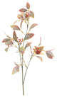 Harvest Leaf Spray with Berries, Set of 6