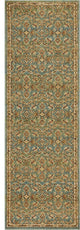 63" X 91" Turquoise Polypropylene Rug