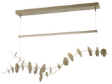 Lily LED Pendant, Modern Brass, Modern Brass, Standard Height