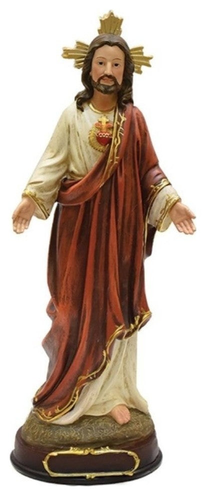 12" Sacred Heart of Jesus Religious Christmas Table Top Figure