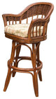 Bridgeport 24" Swivel Barstool In Sienna With Soda Ivory