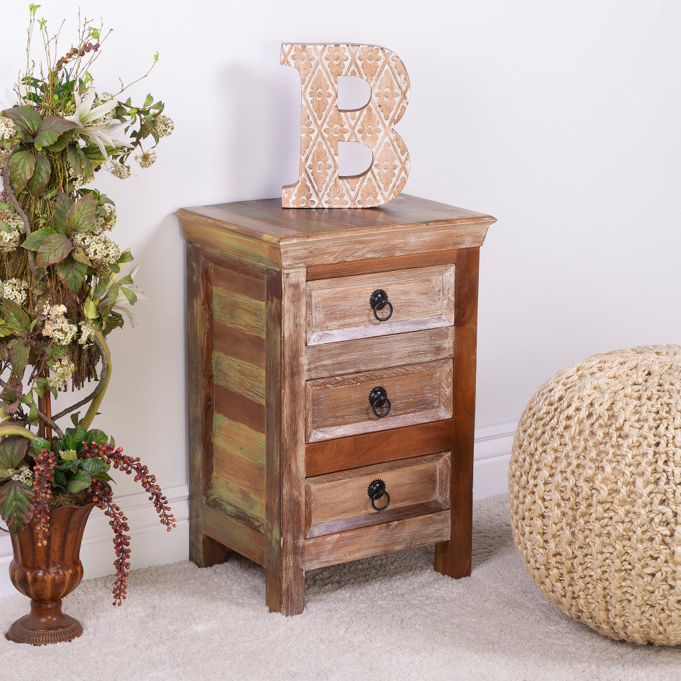 Lifestyle shot: chest shown in a real room context with decor.