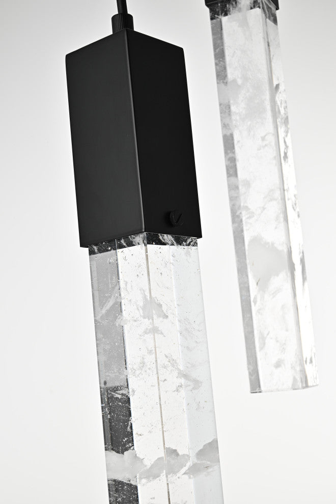 Home Living 42" Chandelier, Black