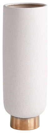 Cyan Medium Clayton Vase 11185, Grey