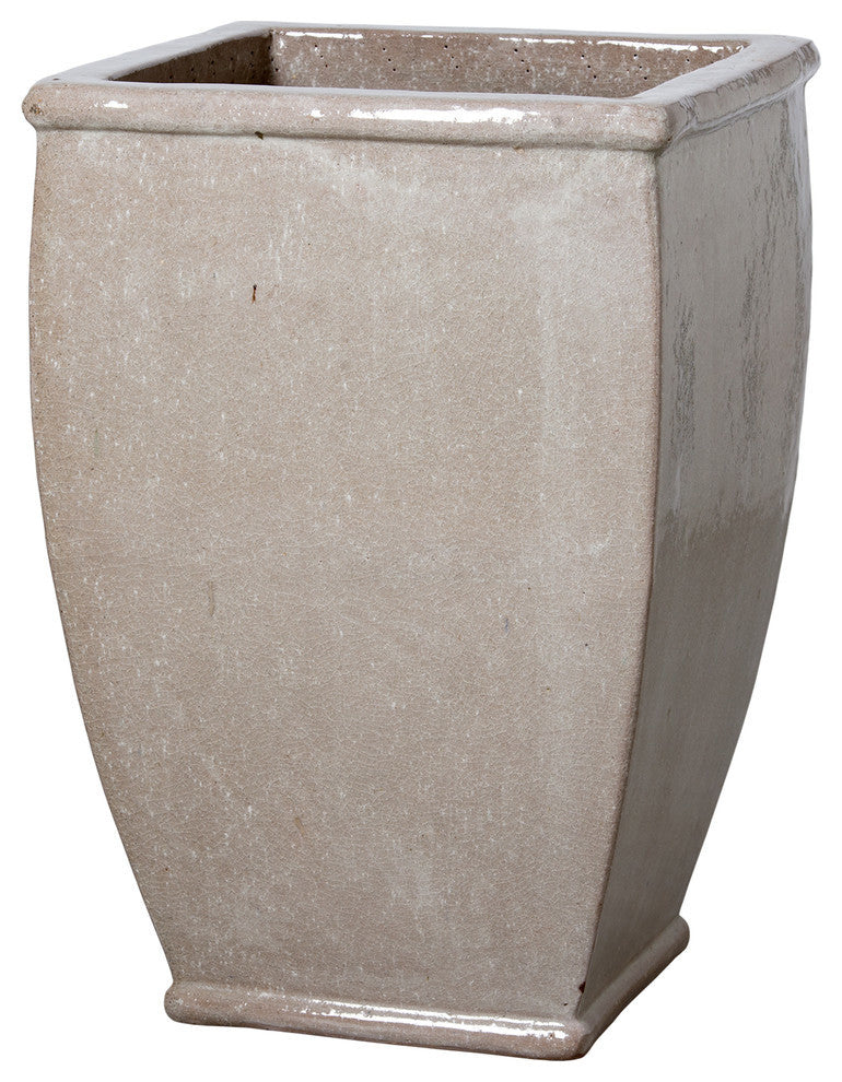 Square Planter, Gray, 18"X27"