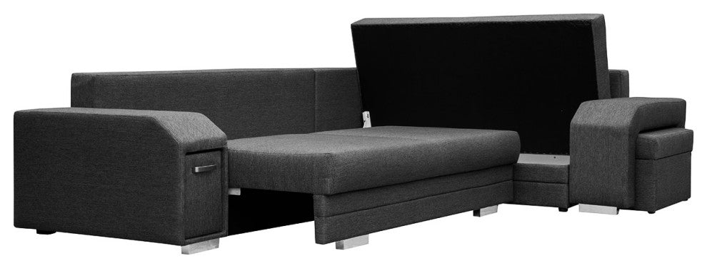LUCAS Sectional Sleeper Sofa, Right