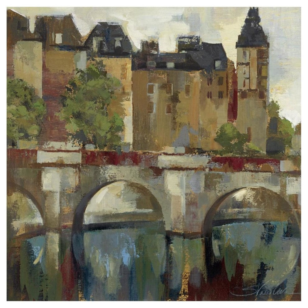"Paris - Late Summer II" Digital Paper Print by Silvia Vassileva, 20"x20"
