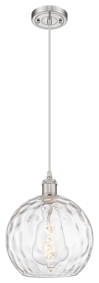 Innovations 516-1P-SN-G1215-10-LED 1-Light Mini Pendant, Brushed Satin Nickel