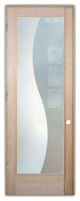 Interior Prehung Door or Interior Slab Door - Divise - Douglas Fir (stain...