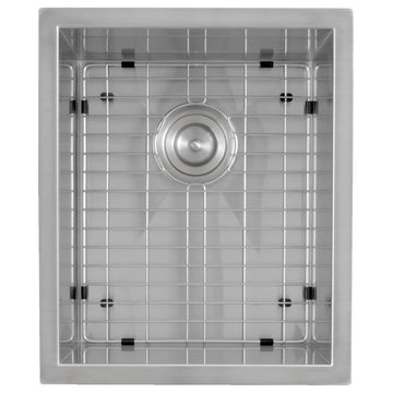 Nantucket Sinks 15" Pro Series Zero Radius Undermount Stainless Bar/Prep Sink