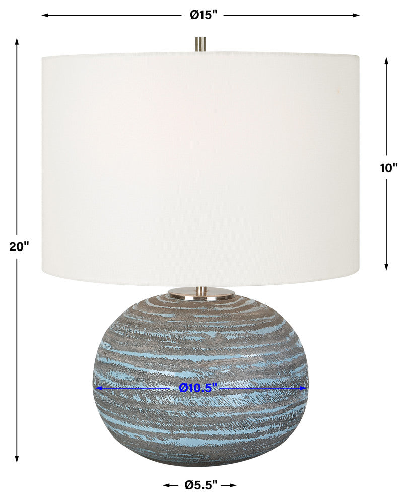 UT-30070 Uttermost Prova Ceramic Accent Lamp