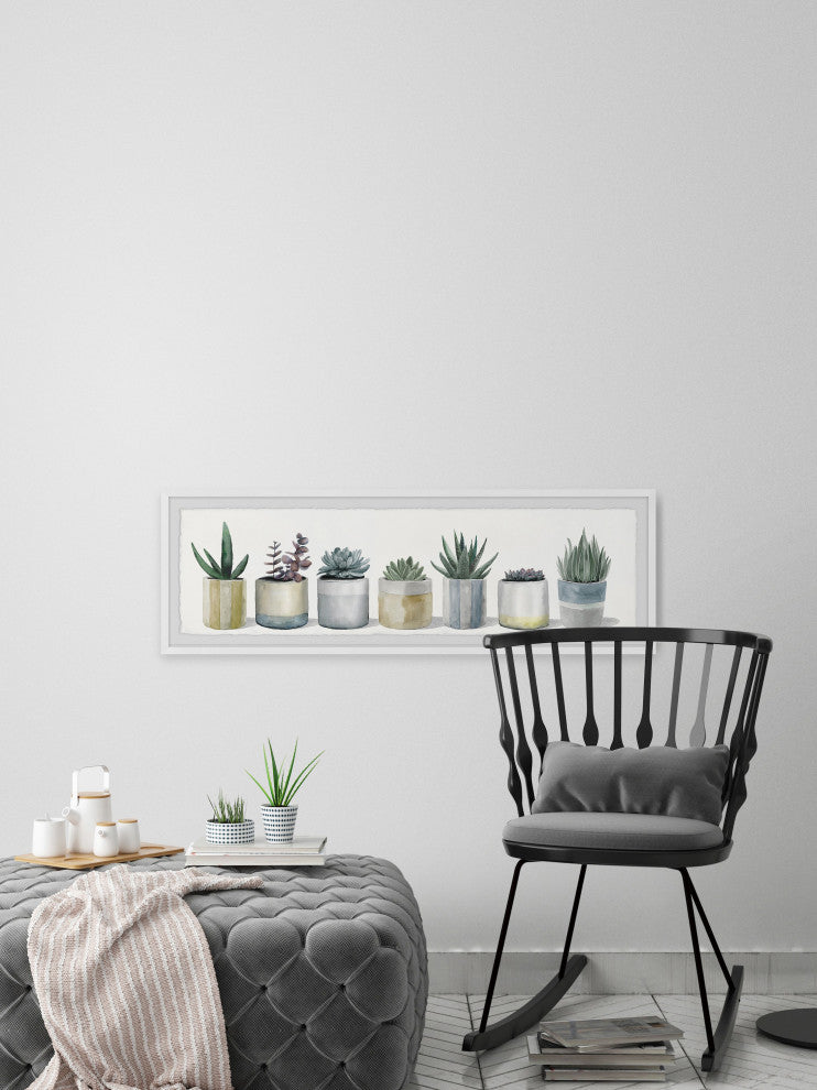 "Bloom Everyday" Framed Painting Print