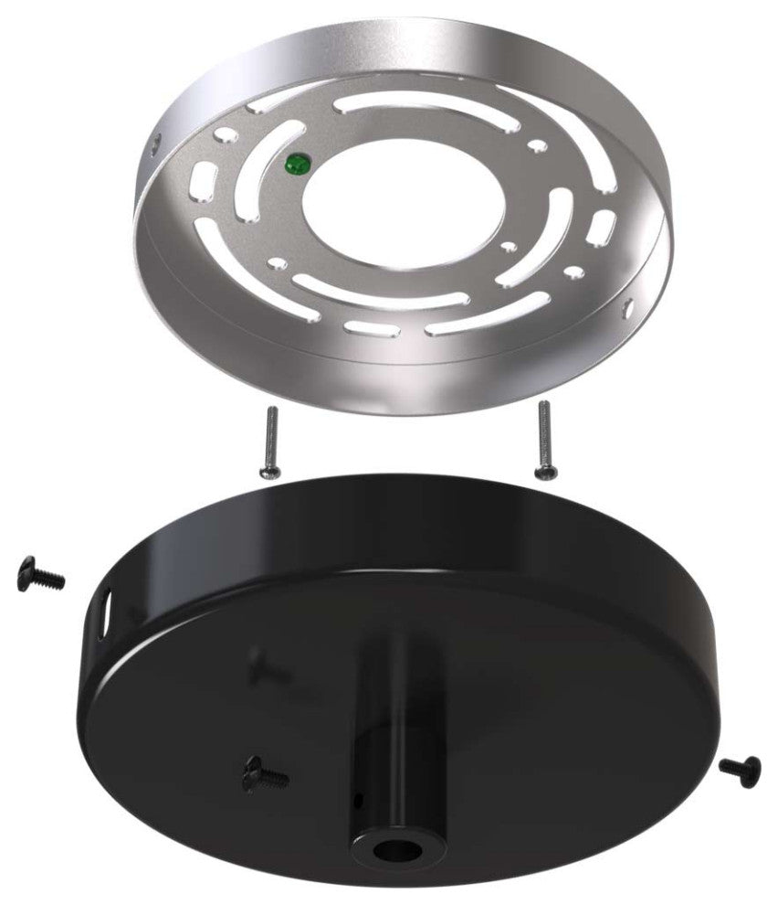 Kitchen Island Light - The Melrose 18" Dome - Modern Bowl Pendant, Brass Interior