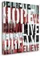 "Live The Dream Black And White II" By Michael Mullan, Gallery Wrap Canvas