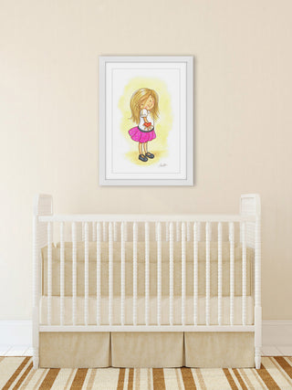 "My Heart" Framed Painting Print