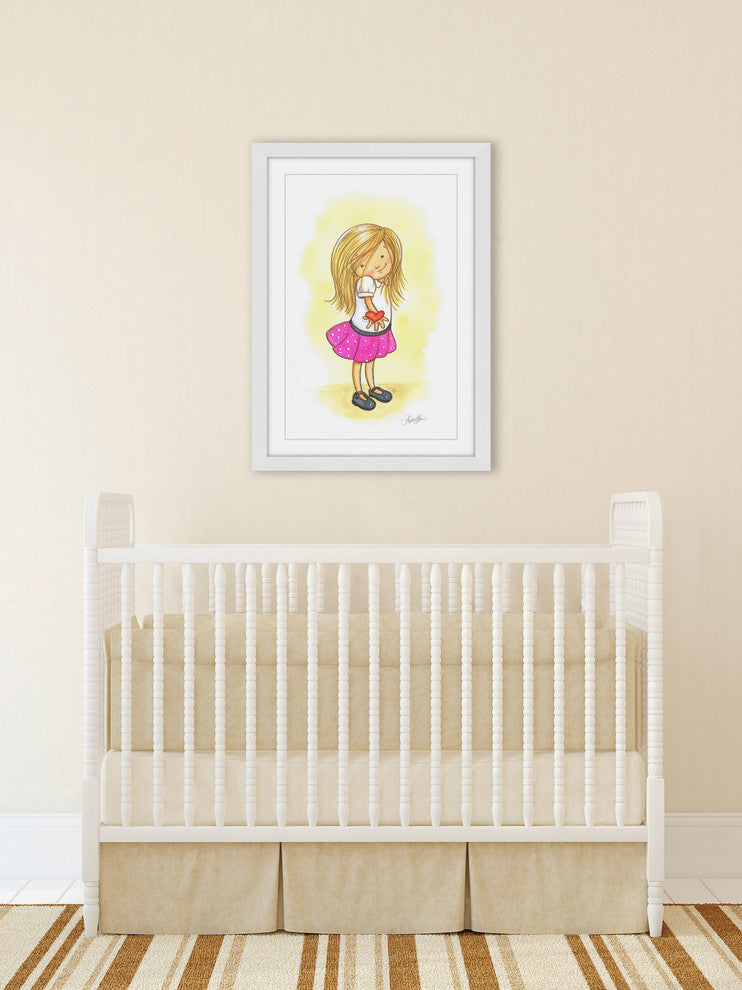 "My Heart" Framed Painting Print