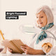 LightView Pro LED Magnifying Floor Lamp, Daylight Bright, Magnifier, 3 Diopter