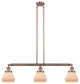 Innovations Lighting 213-Ac-S-G171-Led 3 Light Dimmable Led Island Light