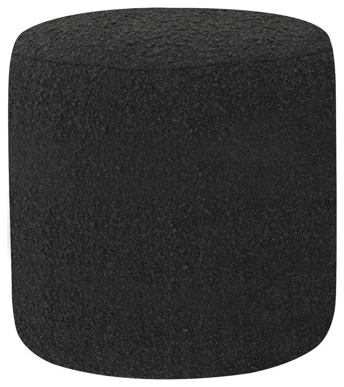 Robin Licorice Boucle Fabric Sofa Ottoman