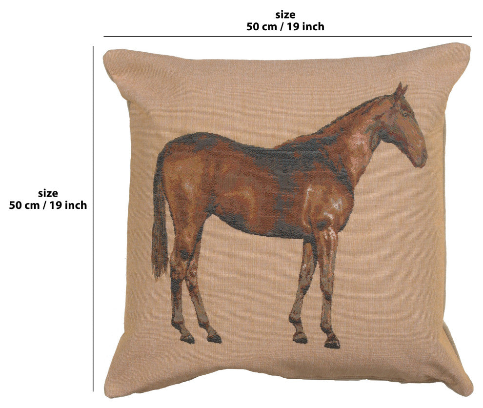 Horse Light I European Cushion Cover