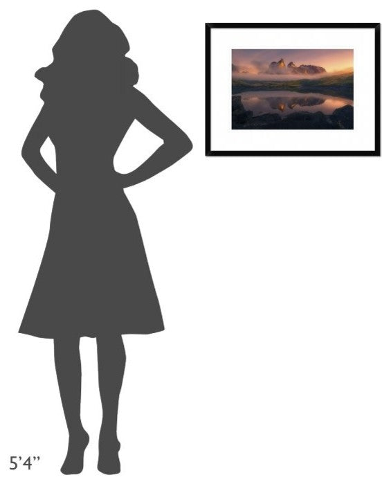 "Eternity" Framed Digital Print by Chris Moore, 26"x20"