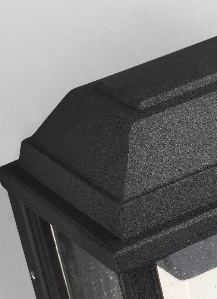 McHenry Small LED Lantern, Textured Black