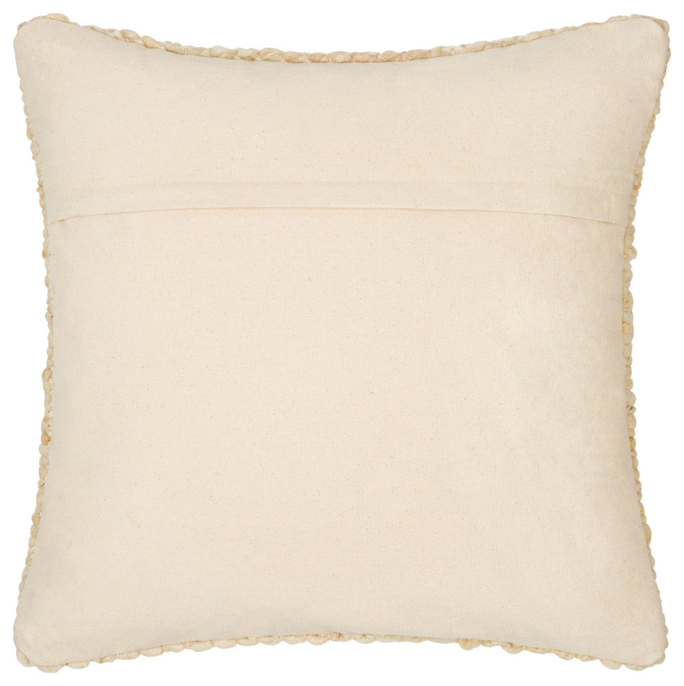 Surya Zayden Zyn-002 Pillow Shell With Down Insert 18"H X 18"W