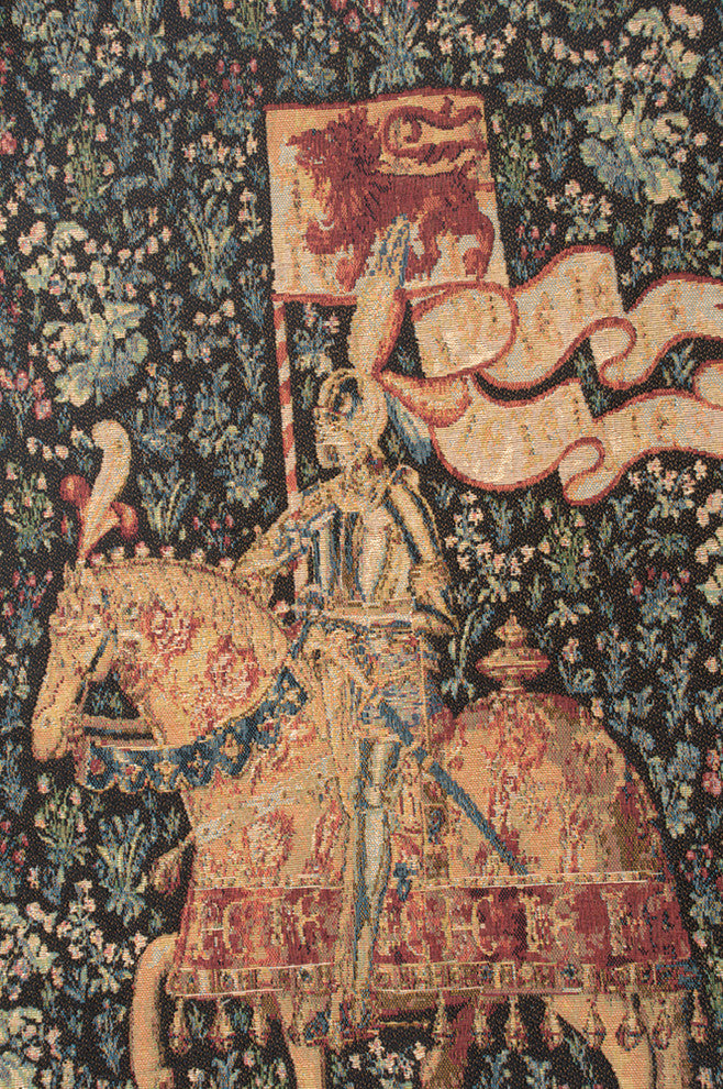 Le Chevalier, European Wall Tapestry, 57"x42"