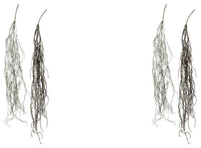 Vickerman Fi190675 37" Artificial Brown Trailing Succulent, Pack of 2