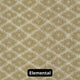 Diamond Pattern 3/8 Thick Indoor Area Rug Carpet, Elemental, 4x8