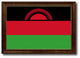 Malawi Country Flag Canvas Print, 15"x21"