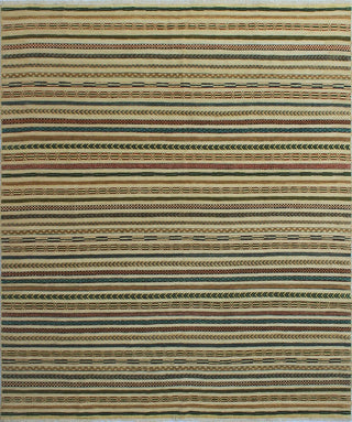 High-Low Chobi Mable Ivory Rug