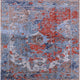 Ahgly Company Indoor Square Mid-Century Modern Area Rugs, 5' Square