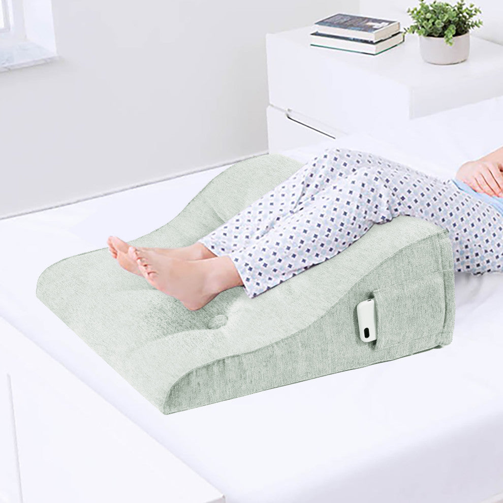 Reading Pillow Bed Foam Wedge Adult for Back Support, Off-White, 24x9x21