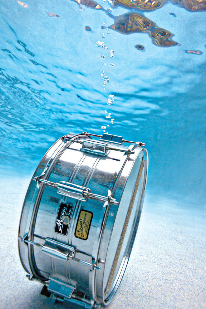 Underwater Drum "Tilt-a-Tom" Photograph, Print or Metal, 20x30, Photographic Pr