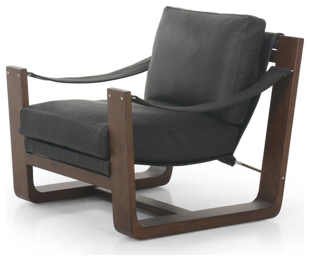 Cesar Chair Carson Black, Almond