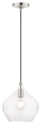 Aldrich 1 Light Brushed Nickel Pendant