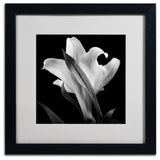 'Lily' Matted Framed Canvas Art by Michael Harrison