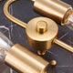 2 light Flush Mount Ceiling Light Fixture farmhouse ceiling lamp with brass