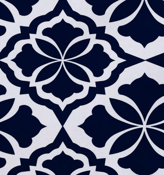 Ceylon, Geometric Print Placemat, Blue