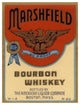 "Marshfield Bourbon Whiskey" Print by Vintage Booze Labels, 25"x32"