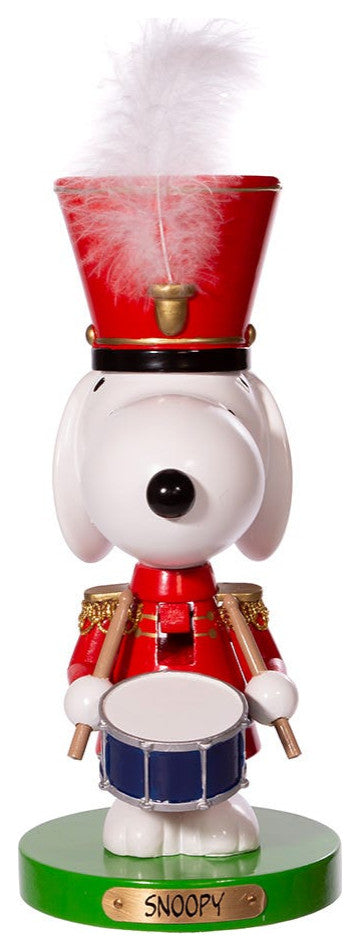 10" Snoopy the Drummer Nutcracker
