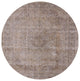 Ahgly Company Indoor Round Mid-Century Modern Area Rugs, 4' Round