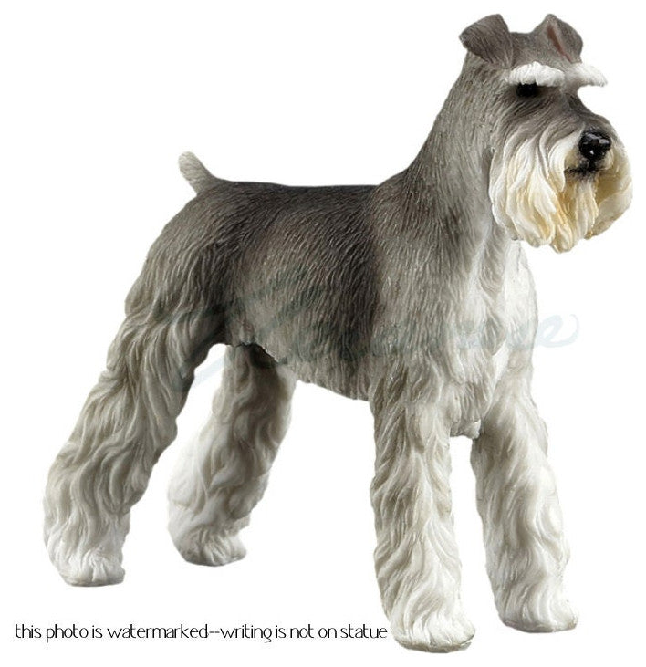 Giant Schnauzer Dog Figurine Art Statue Sculpture