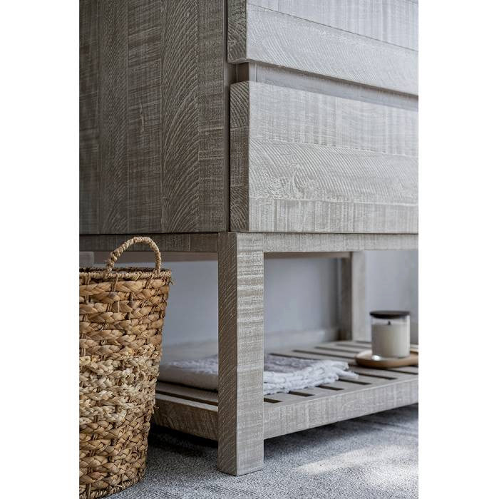 Fresca Formosa Modern 24" Ash Freestanding Vanity Set With Open Bottom