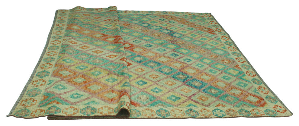 Balochi Akwtee Turquoise Rug